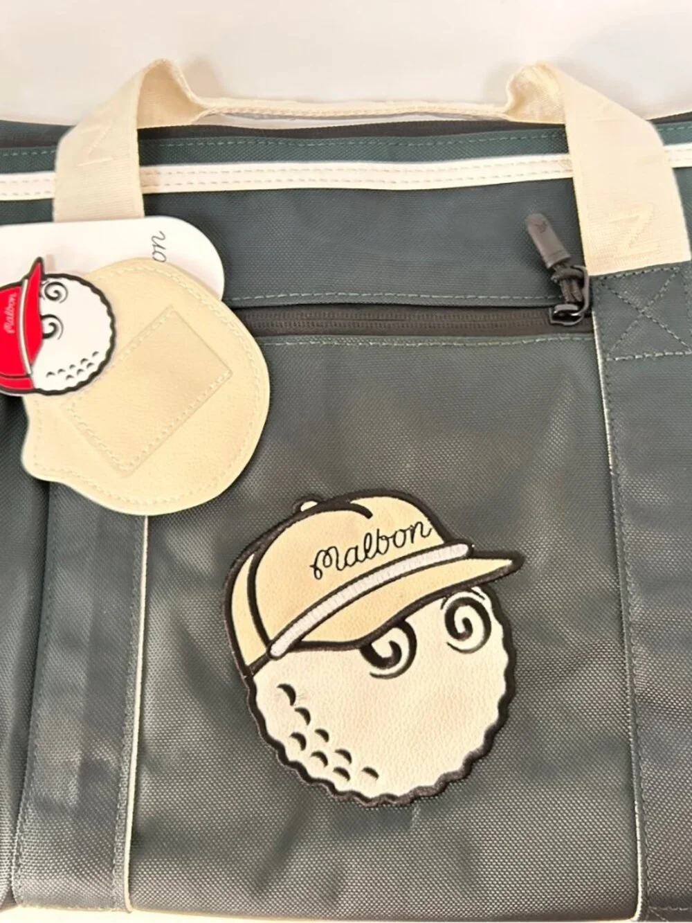 Malbon Golf Duffle Bag Travel Weekender Carry-On